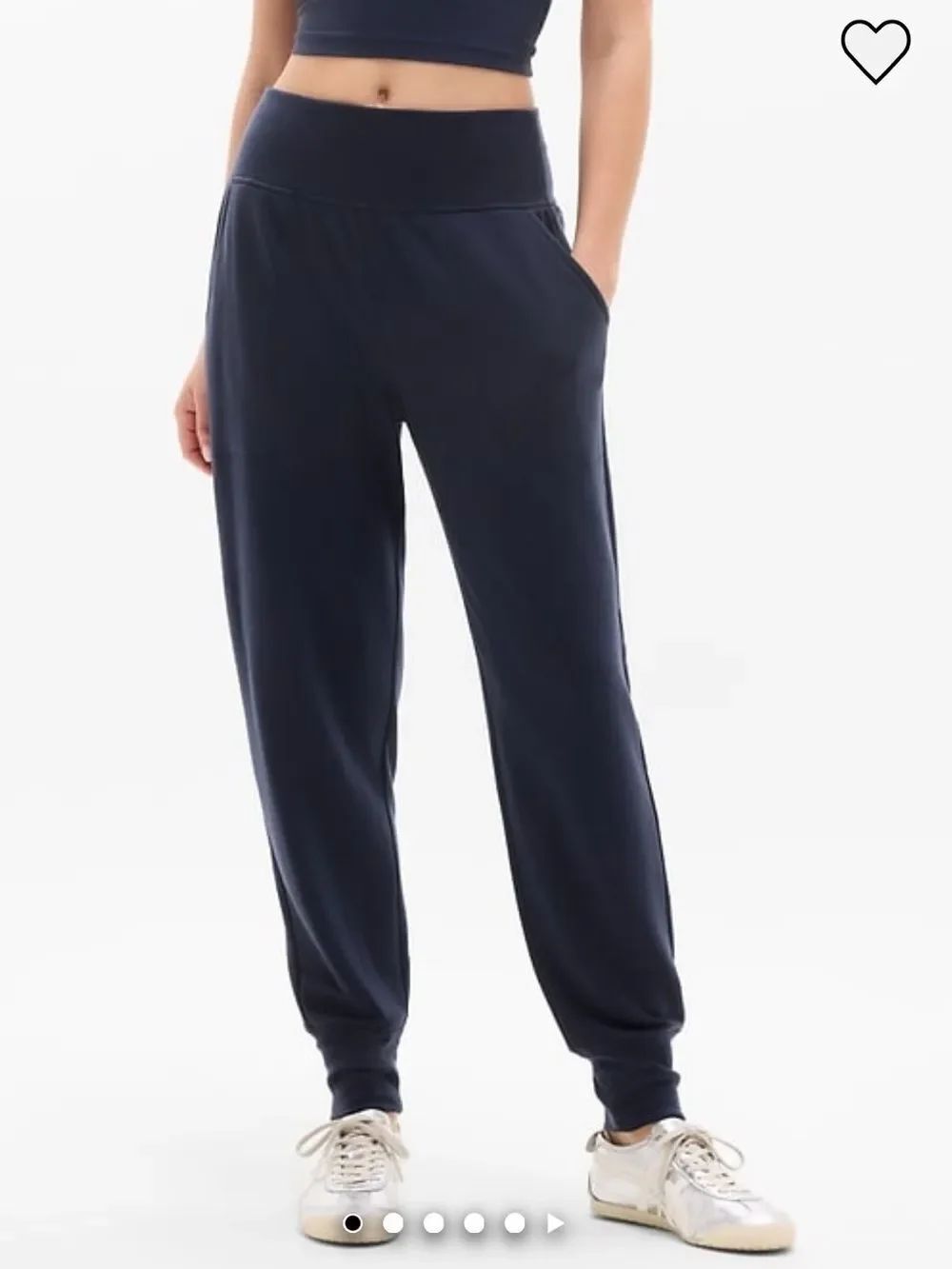 Athleta Coaster Luxe High Rise Jogger sz L TALL